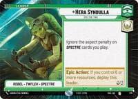 Hera Syndulla - Spectre Two (Hyperspace) - Spark of Rebellion - Star Wars: Unlimited card