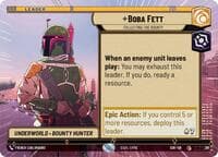 Boba Fett - Collecting the Bounty (Hyperspace) - Spark of Rebellion - Star Wars: Unlimited card