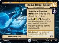 Grand Admiral Thrawn - Patient and Insightful (Hyperspace) - Spark of Rebellion - Star Wars: Unlimited card