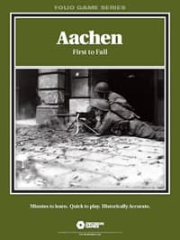 Aachen: First to Fall - Folio Series - Decision Games - Boardgames card