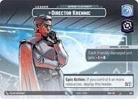 Director Krennic - Aspiring to Authority (Showcase) - Spark of Rebellion - Star Wars: Unlimited card