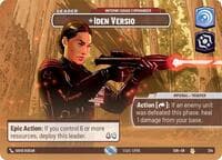 Iden Versio - Inferno Squad Commander (Showcase) - Spark of Rebellion - Star Wars: Unlimited card