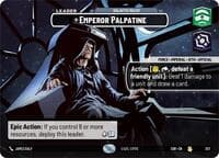 Emperor Palpatine - Galactic Ruler (Showcase) - Spark of Rebellion - Star Wars: Unlimited card