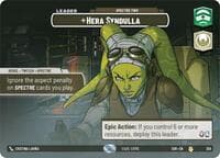 Hera Syndulla - Spectre Two (Showcase) - Spark of Rebellion - Star Wars: Unlimited card