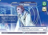 Leia Organa - Alliance General (Showcase) - Spark of Rebellion - Star Wars: Unlimited card