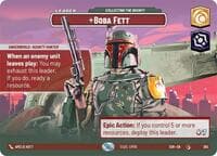 Boba Fett - Collecting the Bounty (Showcase) - Spark of Rebellion - Star Wars: Unlimited card