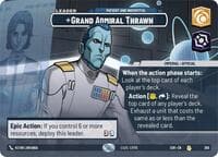 Grand Admiral Thrawn - Patient and Insightful (Showcase) - Spark of Rebellion - Star Wars: Unlimited card