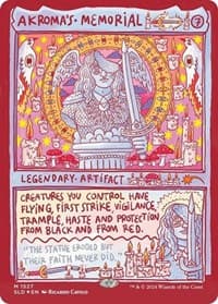 Akroma's Memorial (Rainbow Foil) - Secret Lair Drop Series - Magic: The Gathering card