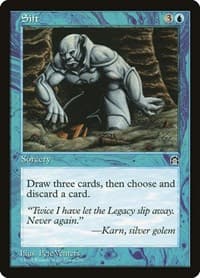 Sift - Stronghold - Magic: The Gathering card