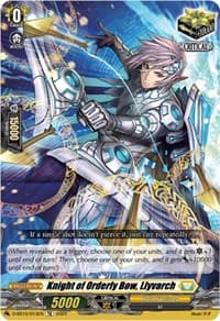 Knight of Orderly Bow, Llyvarch - D-SS10: Special Series 10 Stride Deckset -Luard- - Cardfight Vanguard card