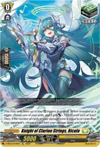 Knight of Clarion Strings, Ricula - D-SS10: Special Series 10 Stride Deckset -Luard- - Cardfight Vanguard card