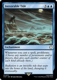 Inexorable Tide - Universes Beyond: Fallout - Magic: The Gathering card
