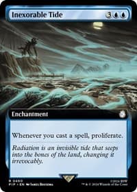 Inexorable Tide (Extended Art) - Universes Beyond: Fallout - Magic: The Gathering card