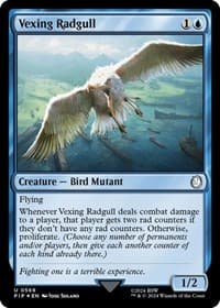 Vexing Radgull (Surge Foil) - Universes Beyond: Fallout - Magic: The Gathering card