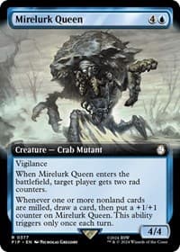 Mirelurk Queen (Extended Art) - Universes Beyond: Fallout - Magic: The Gathering card