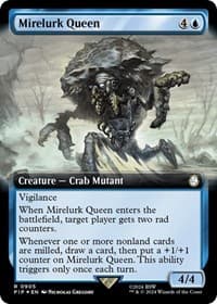 Mirelurk Queen (Extended Art) (Surge Foil) - Universes Beyond: Fallout - Magic: The Gathering card