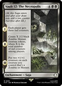 Vault 12: The Necropolis - Universes Beyond: Fallout - Magic: The Gathering card