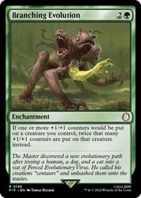 Branching Evolution - Universes Beyond: Fallout - Magic: The Gathering card