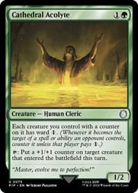 Cathedral Acolyte - Universes Beyond: Fallout - Magic: The Gathering card