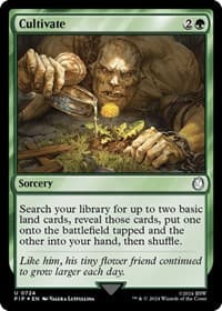 Cultivate (Surge Foil) - Universes Beyond: Fallout - Magic: The Gathering card