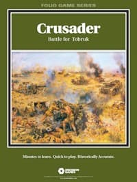 Crusader: Battle for Tobruk - Folio Series - Decision Games - Boardgames card