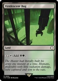 Viridescent Bog (Surge Foil) - Universes Beyond: Fallout - Magic: The Gathering card