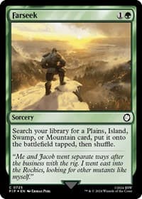 Farseek (Surge Foil) - Universes Beyond: Fallout - Magic: The Gathering card