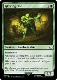 Glowing One - Universes Beyond: Fallout - Magic: The Gathering card