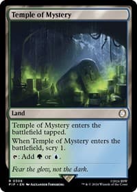 Temple of Mystery - Universes Beyond: Fallout - Magic: The Gathering card