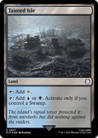 Tainted Isle (Surge Foil) - Universes Beyond: Fallout - Magic: The Gathering card
