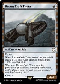 Recon Craft Theta - Universes Beyond: Fallout - Magic: The Gathering card