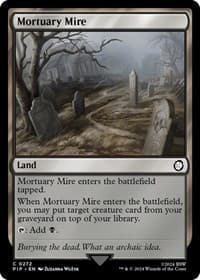 Mortuary Mire - Universes Beyond: Fallout - Magic: The Gathering card