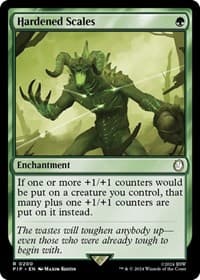 Hardened Scales - Universes Beyond: Fallout - Magic: The Gathering card
