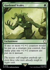 Hardened Scales (Surge Foil) - Universes Beyond: Fallout - Magic: The Gathering card