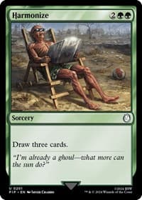 Harmonize - Universes Beyond: Fallout - Magic: The Gathering card