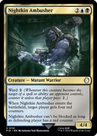 Nightkin Ambusher - Universes Beyond: Fallout - Magic: The Gathering card