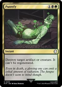Putrefy - Universes Beyond: Fallout - Magic: The Gathering card