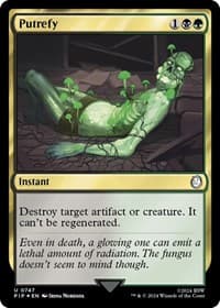 Putrefy (Surge Foil) - Universes Beyond: Fallout - Magic: The Gathering card