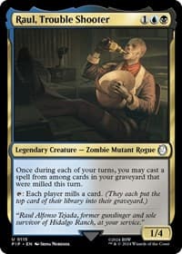 Raul, Trouble Shooter - Universes Beyond: Fallout - Magic: The Gathering card