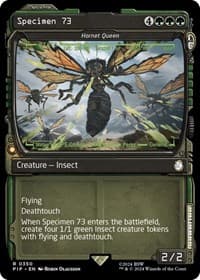 Specimen 73 - Hornet Queen (Showcase) - Universes Beyond: Fallout - Magic: The Gathering card