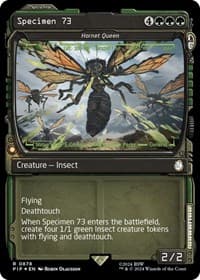 Specimen 73 - Hornet Queen (Showcase) (Surge Foil) - Universes Beyond: Fallout - Magic: The Gathering card