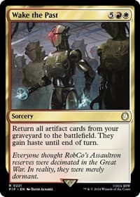Wake the Past - Universes Beyond: Fallout - Magic: The Gathering card