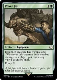 Power Fist - Universes Beyond: Fallout - Magic: The Gathering card