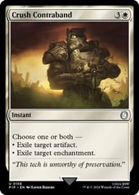 Crush Contraband - Universes Beyond: Fallout - Magic: The Gathering card