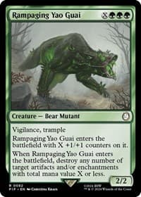 Rampaging Yao Guai - Universes Beyond: Fallout - Magic: The Gathering card