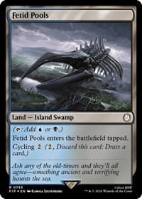 Fetid Pools (Surge Foil) - Universes Beyond: Fallout - Magic: The Gathering card