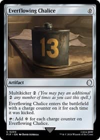 Everflowing Chalice - Universes Beyond: Fallout - Magic: The Gathering card