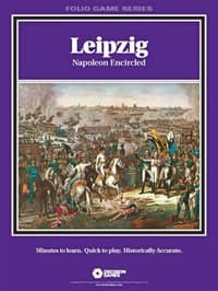 Leipzig: Napoleon Encircled - Folio Series - Decision Games - Boardgames card
