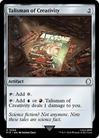Talisman of Creativity - Universes Beyond: Fallout - Magic: The Gathering card