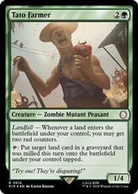 Tato Farmer (Surge Foil) - Universes Beyond: Fallout - Magic: The Gathering card